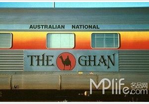 乘坐Ghan Train