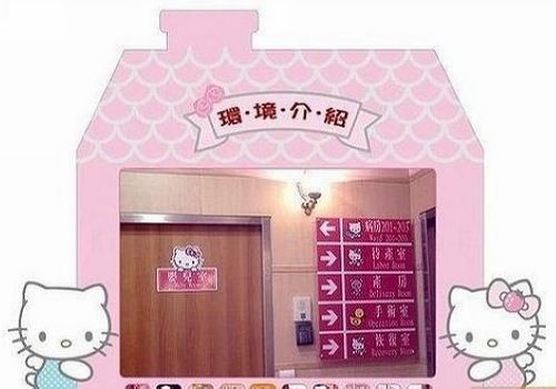 Hello Kitty告示牌