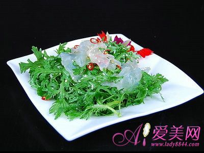 清炒茼蒿菜