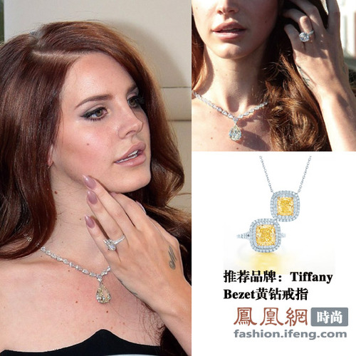 Tiffany的经典黄钻系列