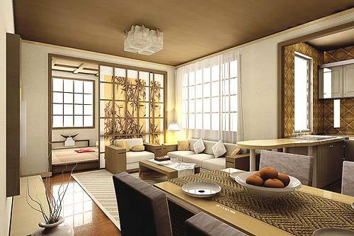 日式建筑的房屋大多是以木材与纸材所搭建而成