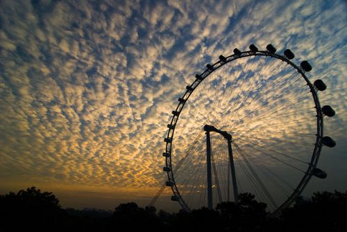 值得打飞的观看的 新加坡绝色夜景